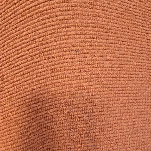 O'Neil Throw It On Mock Neck shirt dress, large, canyon clay colour. Like new - Picture 5 of 9